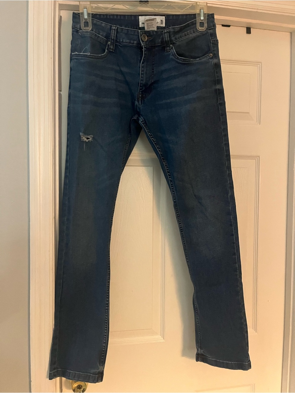 Paper Denim & Cloth Men's Slim Jeans in Dark Blue - Picture 5 of 8
